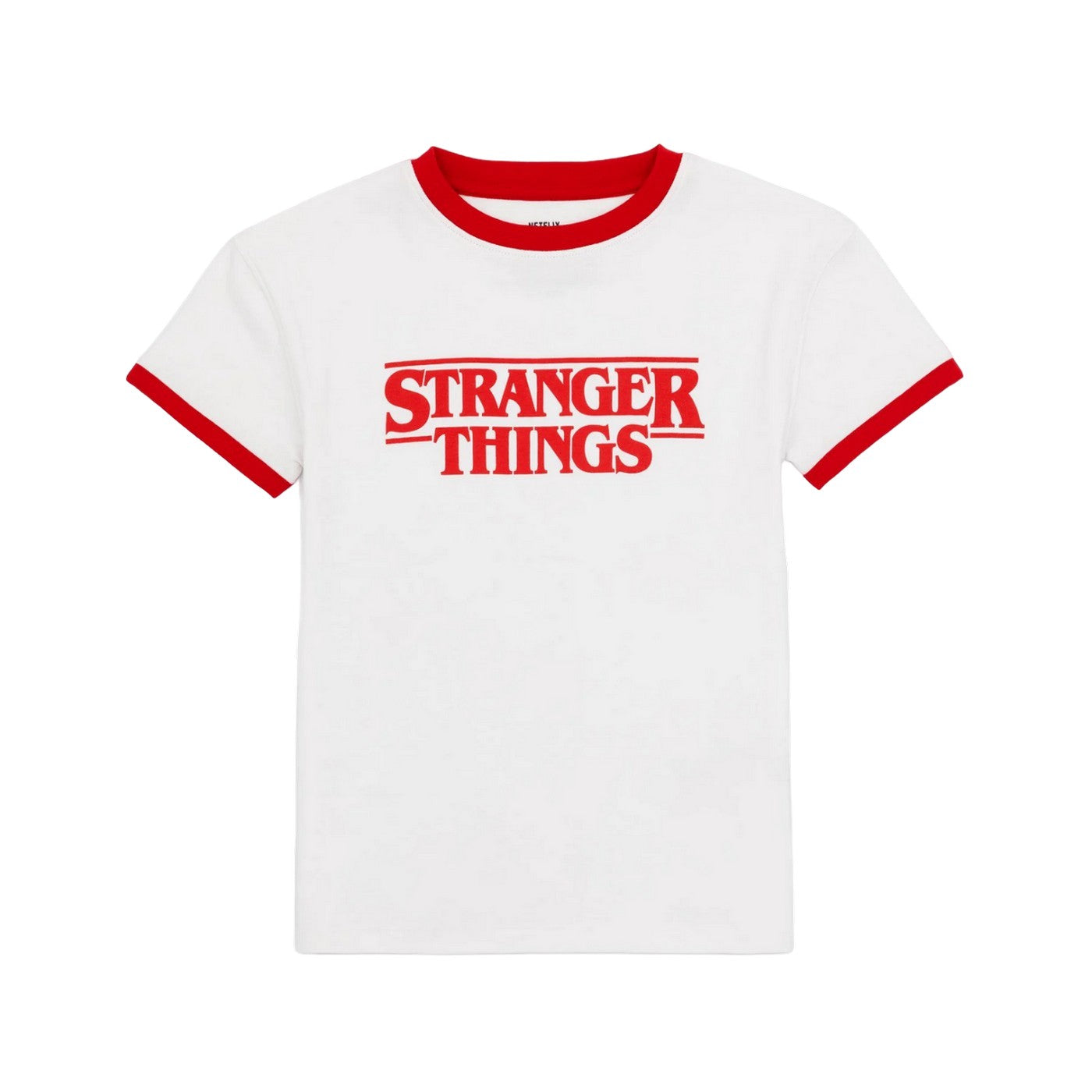 Multicoloured - Back - Stranger Things Girls Short Pyjama Set
