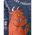 Blue - Close up - The Gruffalo Boys Knitted Christmas Jumper