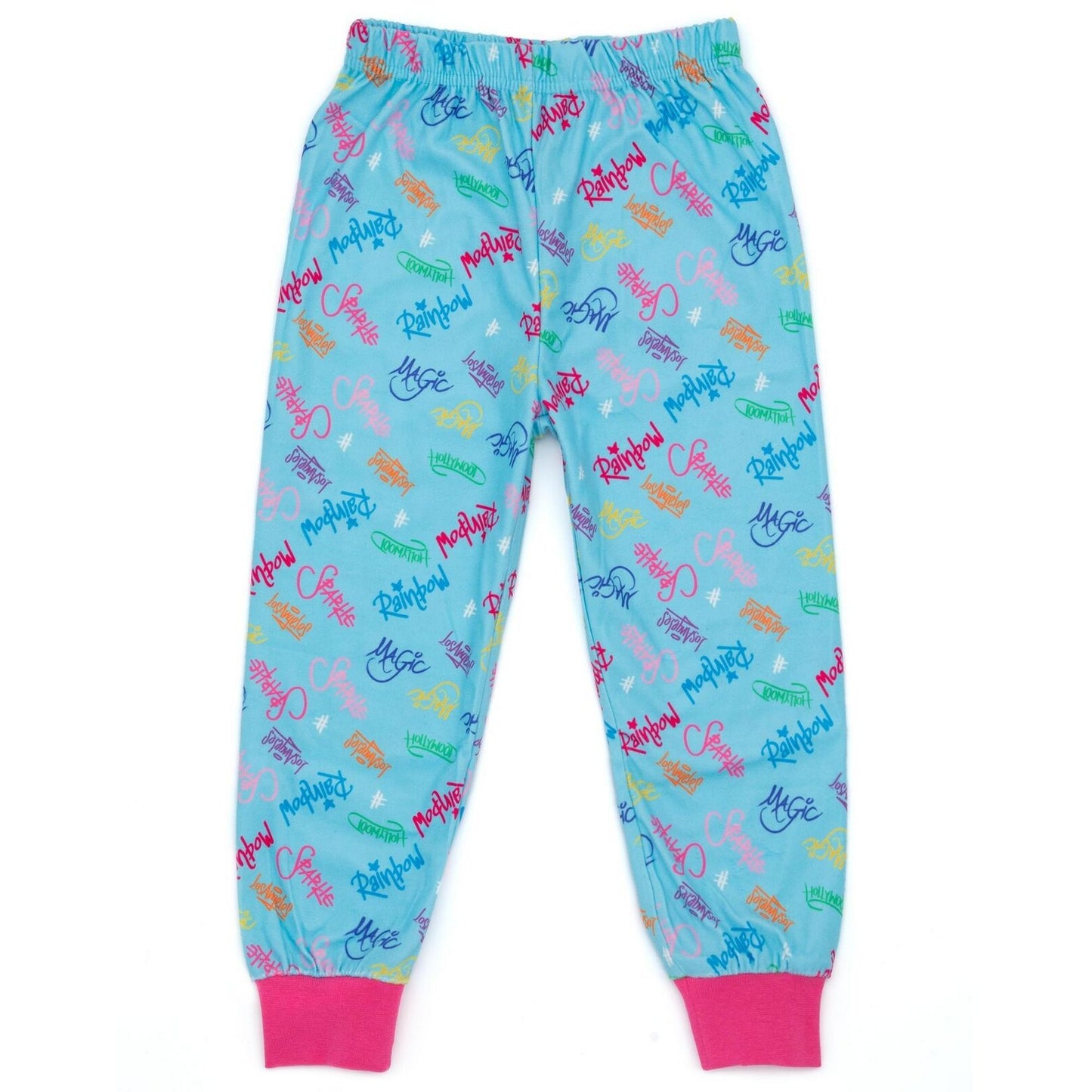 Multicoloured - Side - Rainbow High Girls Long-Sleeved Pyjama Set