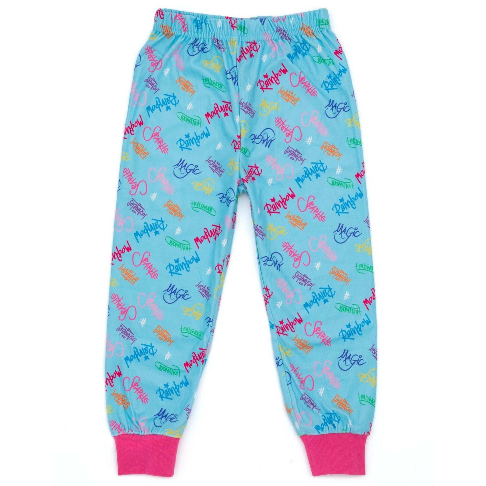 Multicoloured - Side - Rainbow High Girls Long-Sleeved Pyjama Set