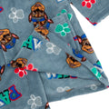 Blue - Pack Shot - Paw Patrol Childrens-Kids Fleece Hooded Robe