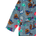 Blue - Close up - Paw Patrol Childrens-Kids Fleece Hooded Robe