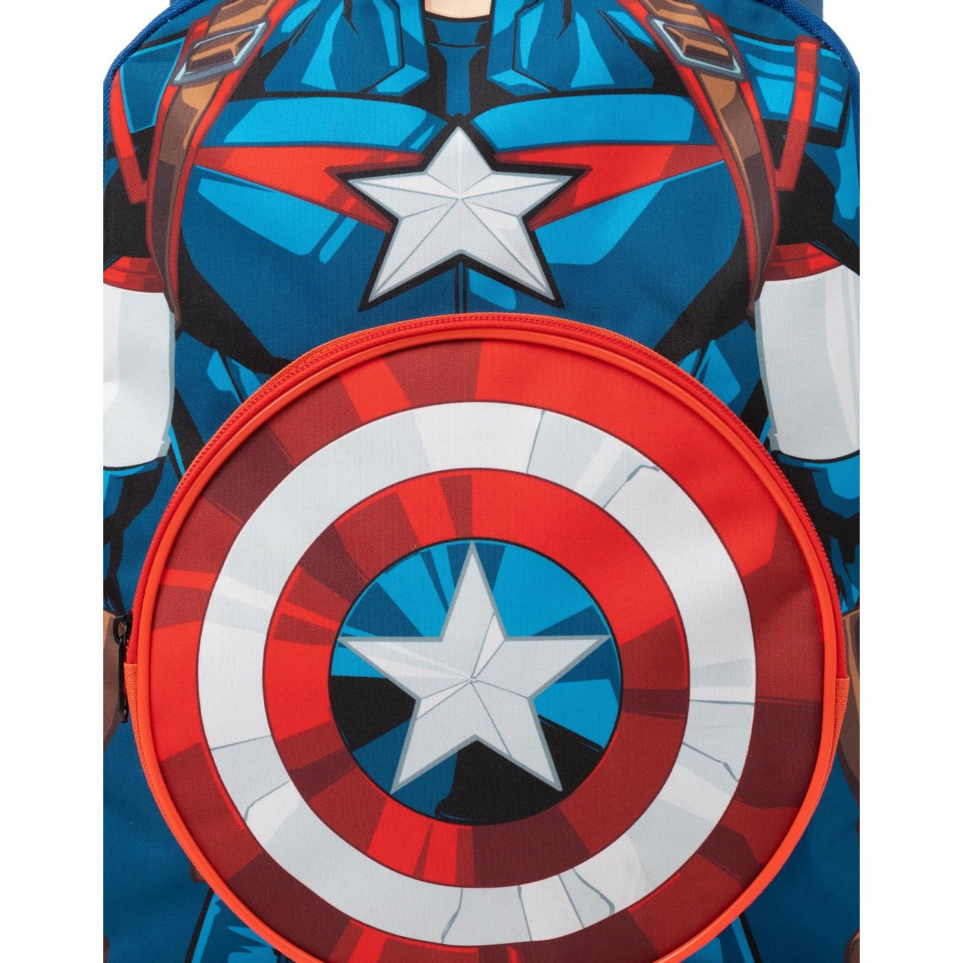 Blue-Red-Green - Close up - Avengers Backpack Set