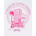 White - Lifestyle - Barbie Womens-Ladies Malibu Off Campus Housing Short-Sleeved T-Shirt
