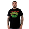 Black - Close up - Teenage Mutant Ninja Turtles: Mutant Mayhem Mens Logo T-Shirt