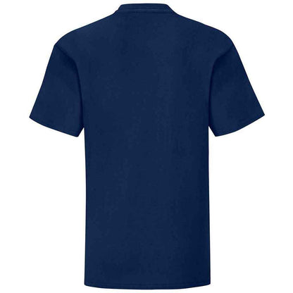 Navy - Back - Fruit of the Loom Childrens-Kids Iconic 150 T-Shirt