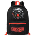 Black - Front - Stranger Things Hellfire Club Backpack