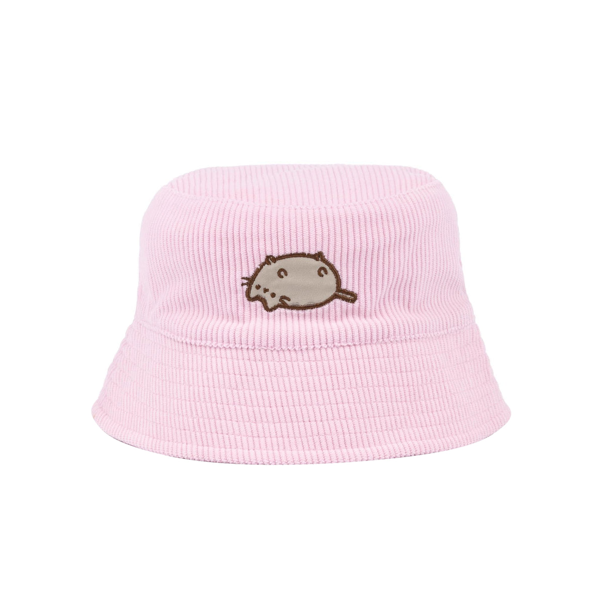 Pink - Front - Pusheen Womens-Ladies Cord Bucket Hat