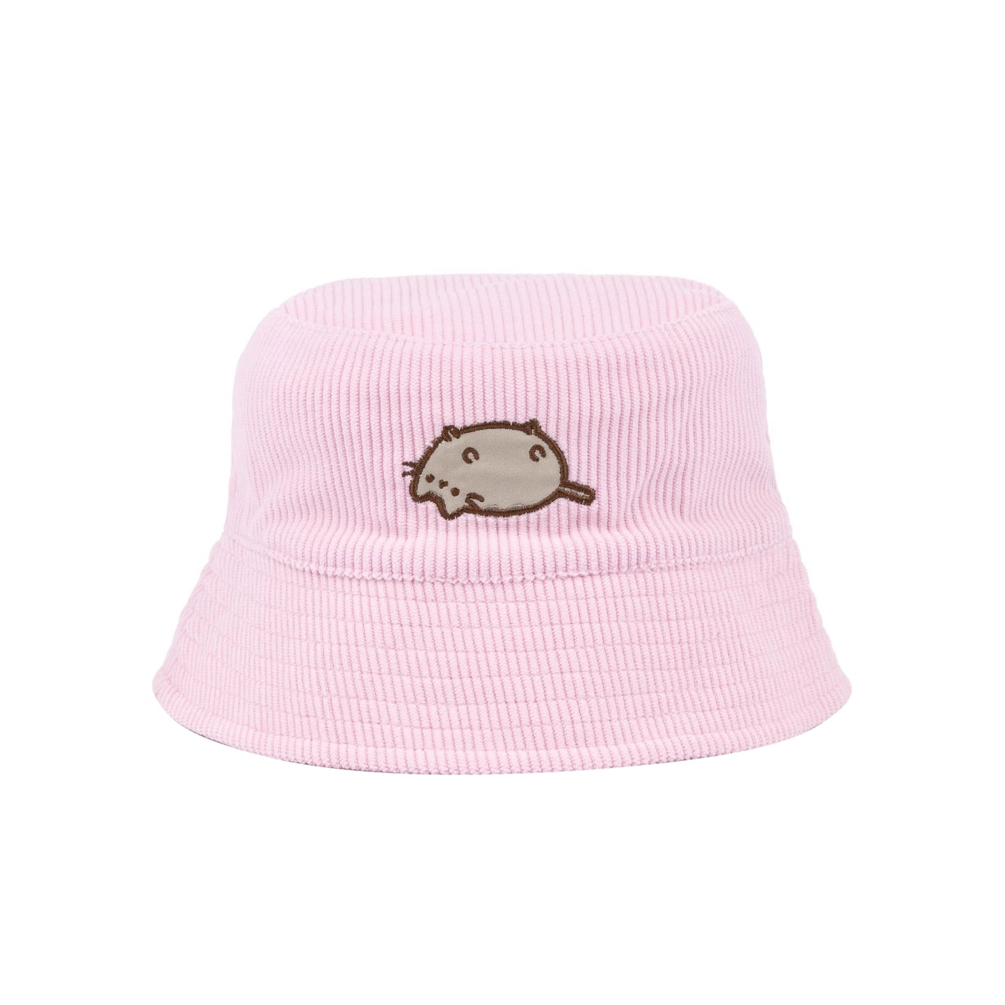 Pink - Front - Pusheen Womens-Ladies Cord Bucket Hat