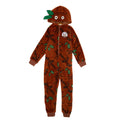 Brown - Front - The Gruffalo Childrens-Kids Stickman Onesie