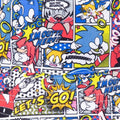 Multicoloured - Side - Sonic The Hedgehog Childrens-Kids Comic Bucket Hat