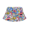 Multicoloured - Front - Sonic The Hedgehog Childrens-Kids Comic Bucket Hat