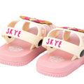 Pink - Back - Paw Patrol Girls Skye Sandals