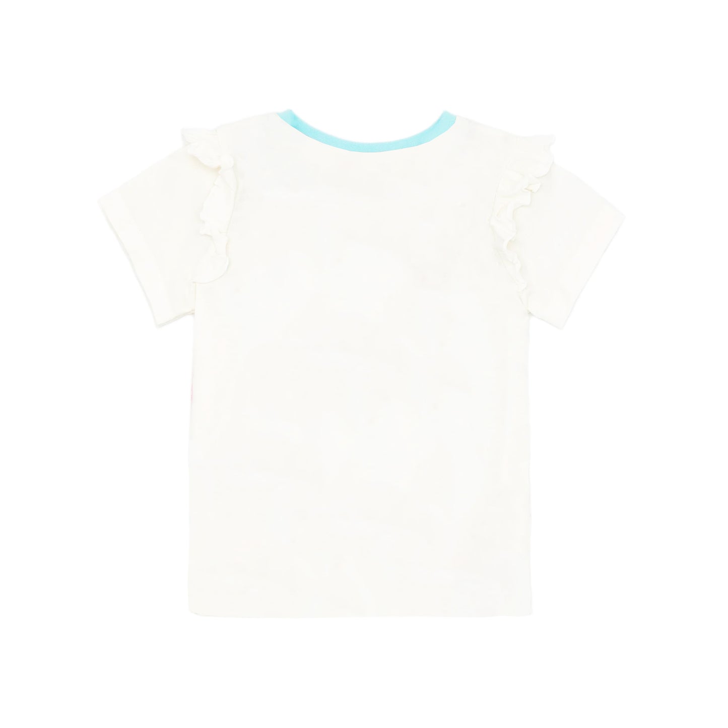 Blue-White - Lifestyle - Frozen Girls Short-Sleeved Pyjama Set