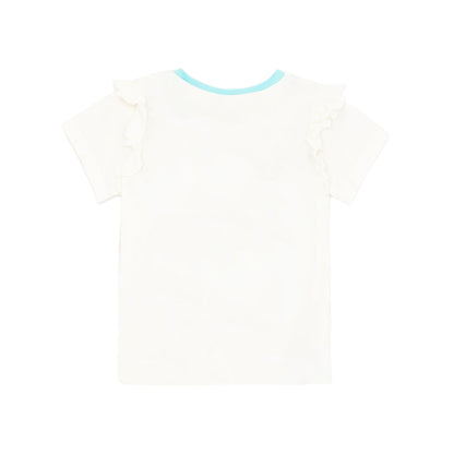 Blue-White - Lifestyle - Frozen Girls Short-Sleeved Pyjama Set
