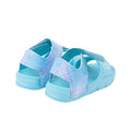 Blue-Pink - Back - The Little Mermaid Girls Ariel Sandals