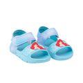 Blue-Pink - Front - The Little Mermaid Girls Ariel Sandals