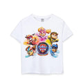 White - Front - Paw Patrol: The Mighty Movie Childrens-Kids Logo T-Shirt