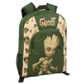 Green-Brown - Side - I Am Groot Childrens-Kids Backpack