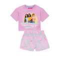 Pink - Front - Barbie Girls Short Pyjama Set