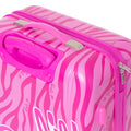 Pink - Close up - Barbie Hardshell 4 Wheeled Suitcase