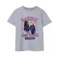 Grey Marl - Front - Barbie Girls High School Short-Sleeved T-Shirt