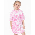 Pink - Front - Barbie Girls Tie Dye Poncho