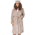 Brown - Front - Pusheen Womens-Ladies Novelty Robe