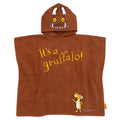 Brown - Front - The Gruffalo Childrens-Kids Towel Poncho
