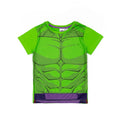 Purple-Green - Back - Hulk Boys Printed Pyjama Set