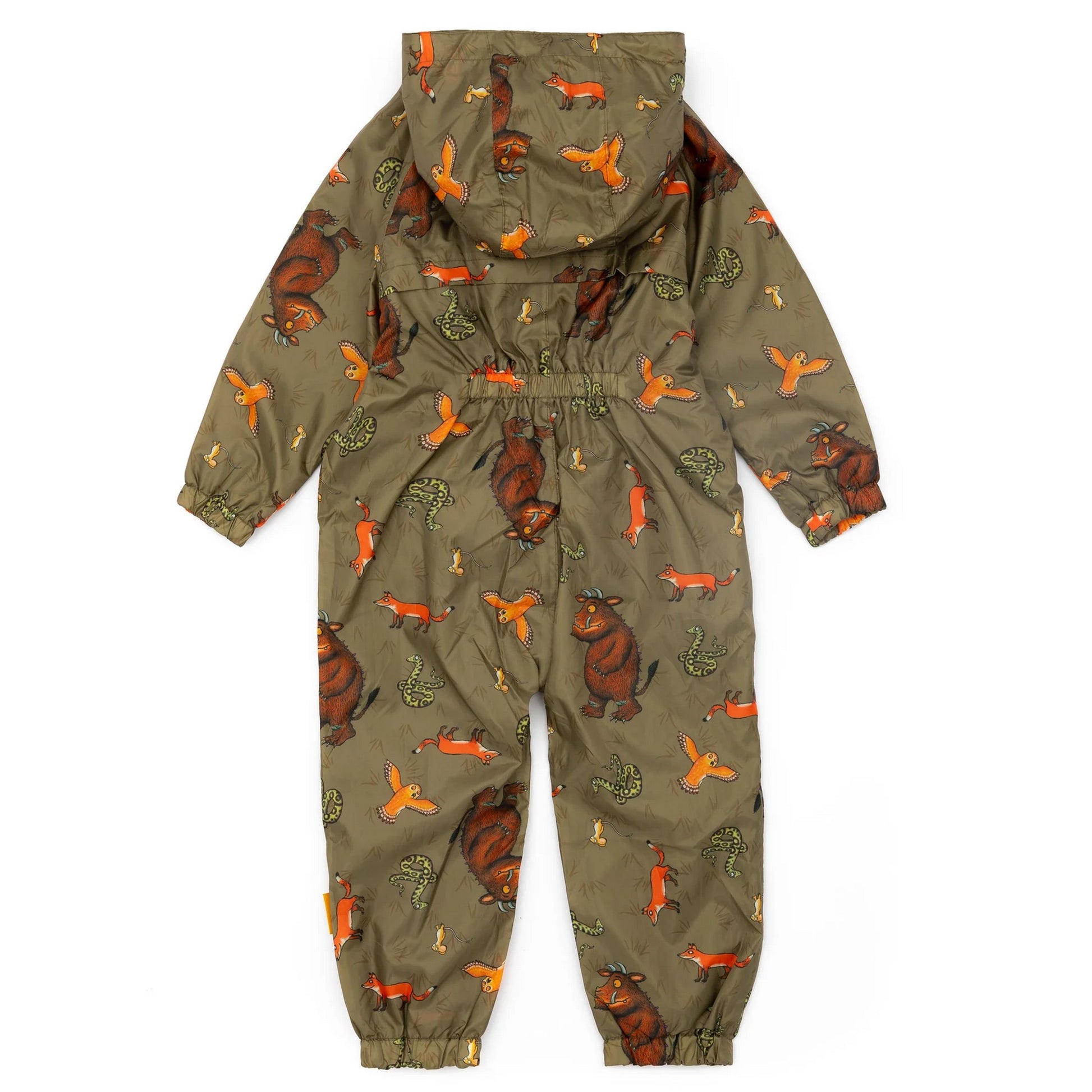 Multicoloured - Back - The Gruffalo Childrens-Kids Waterproof Raincoat