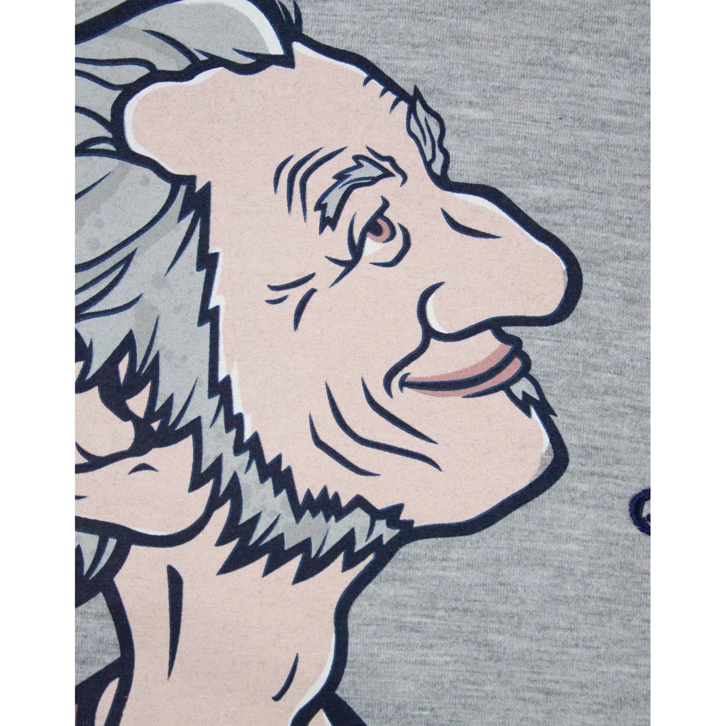 Grey - Back - The BFG Boys I Believe Marl Chest Pocket Pyjama Set