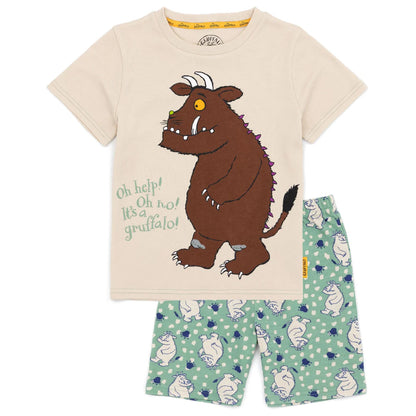 Multicoloured - Side - The Gruffalo Childrens-Kids Short Pyjama Set