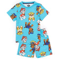 Multicoloured - Back - Paw Patrol Boys Short Pyjama Set (Pack Of 2)