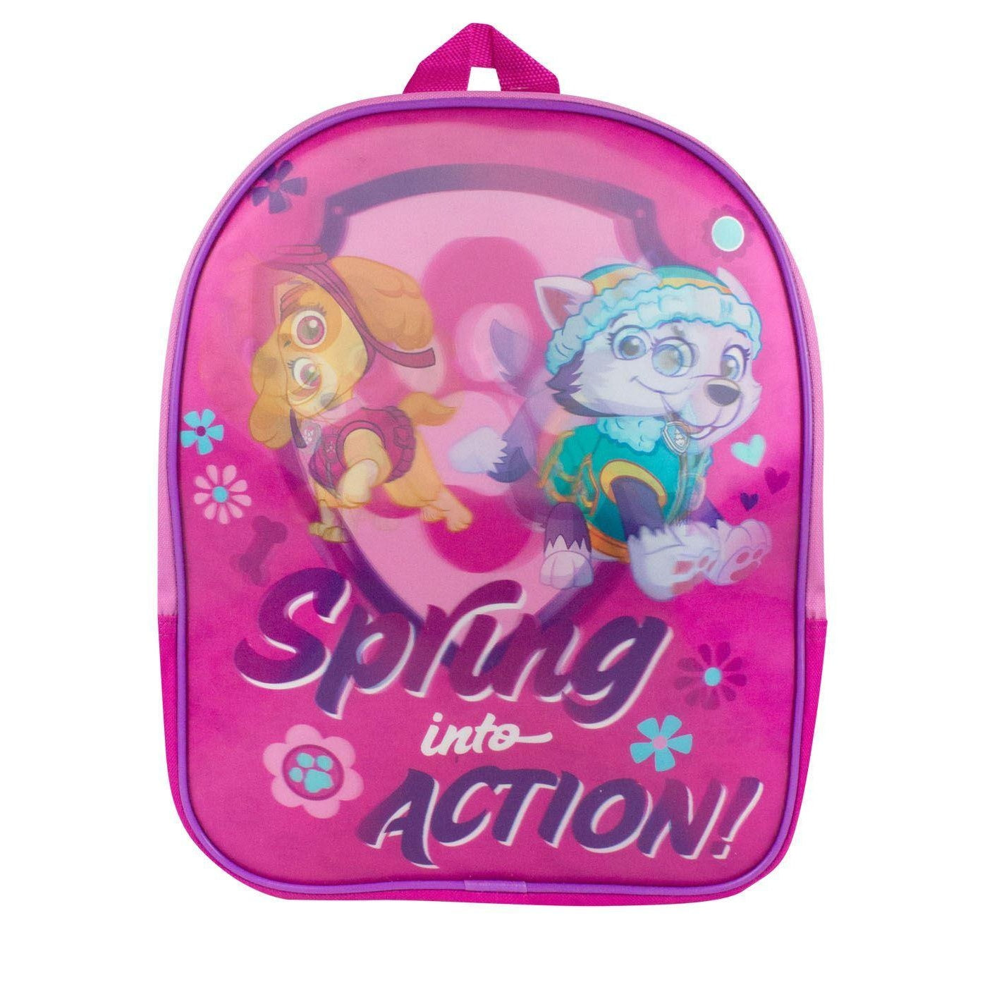 Pink - Front - Paw Patrol Spring Into Action Lenticular Backpack