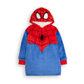 Blue-Red - Front - Spider-Man Boys Hoodie Blanket