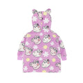 Pink - Back - Peppa Pig Girls Hoodie Blanket