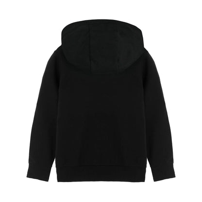 Black-Green - Back - Minecraft Childrens-Kids Creeper Hoodie