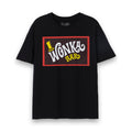 Black - Front - Wonka Unisex Adult Bar T-Shirt