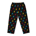 Black-Grey - Side - Star Trek Mens Logo All-Over Print Pyjama Set