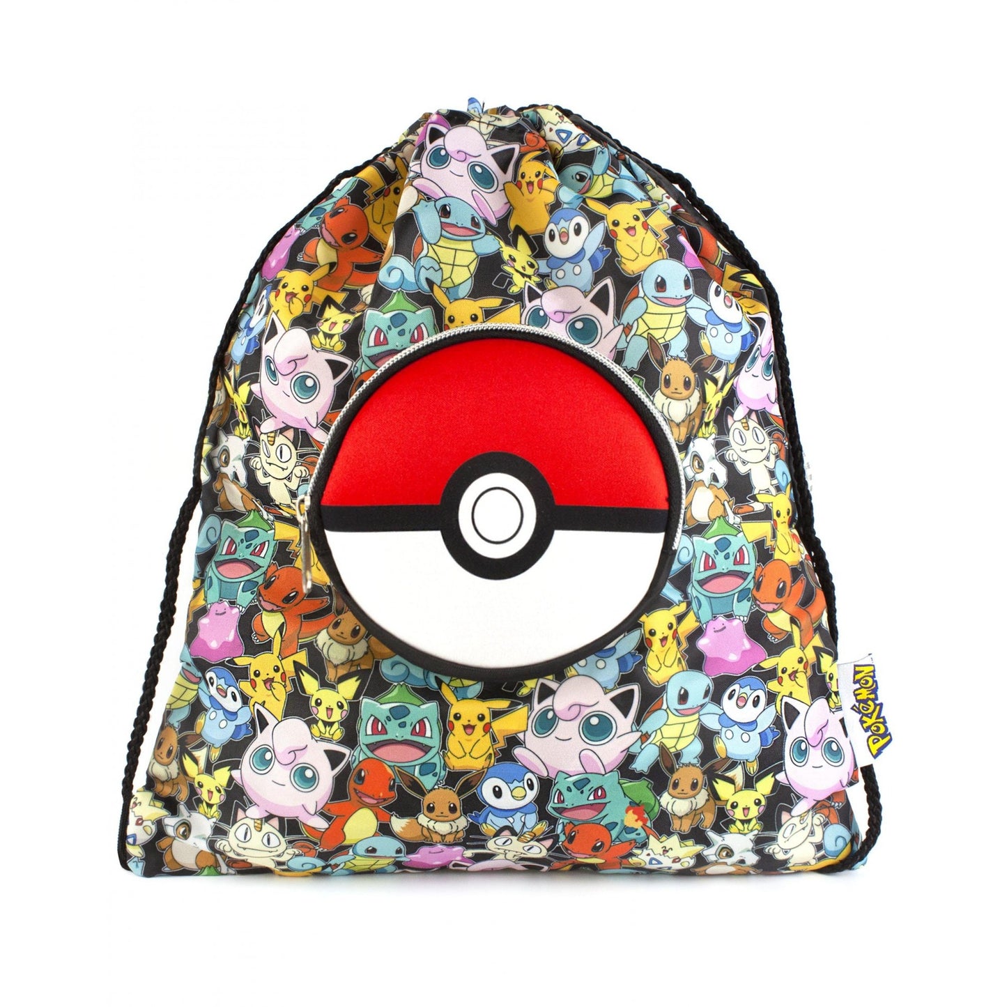 Multicoloured - Front - Pokemon Gotta Catch Em All Drawstring Bag