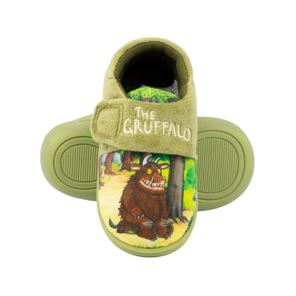 Green - Lifestyle - The Gruffalo Boys Logo Slippers