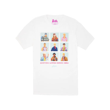 White - Front - Barbie Mens Serving Lewks Since 1961 Ken T-Shirt