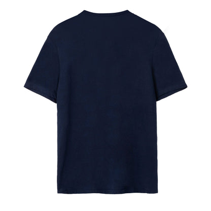 Blue - Back - Top Gun Mens Maverick Logo Back Print T-Shirt