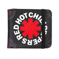 Black-Red-White - Front - Rock Sax Red Hot Chili Peppers Logo Wallet