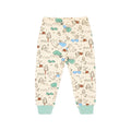 Off White-Sea Green-Brown - Lifestyle - The Gruffalo Childrens-Kids Embroidered Pyjama Set