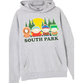 Grey Marl - Back - South Park Mens Lineup Hoodie