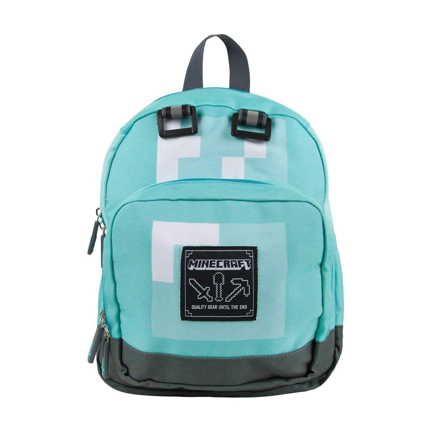 Blue - Front - Minecraft Mini Diamond Backpack