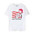White - Front - MTV Unisex Adult Santa Hat T-Shirt