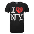Black - Front - Junk Food Mens I Love My New York T-Shirt